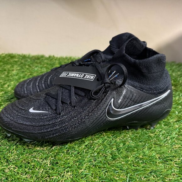 Nike Air Phantom Luna II Elite FG Soccer Cleats Black Men Size 10 FJ2572-001 NEW